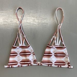 Acacia swim bikini top